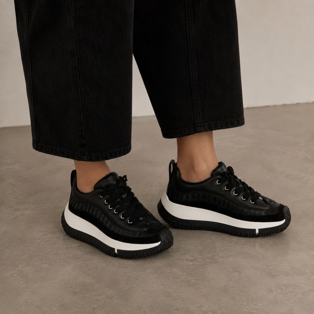 Sneaker 4CCCCEES Kapok Pava Oreo