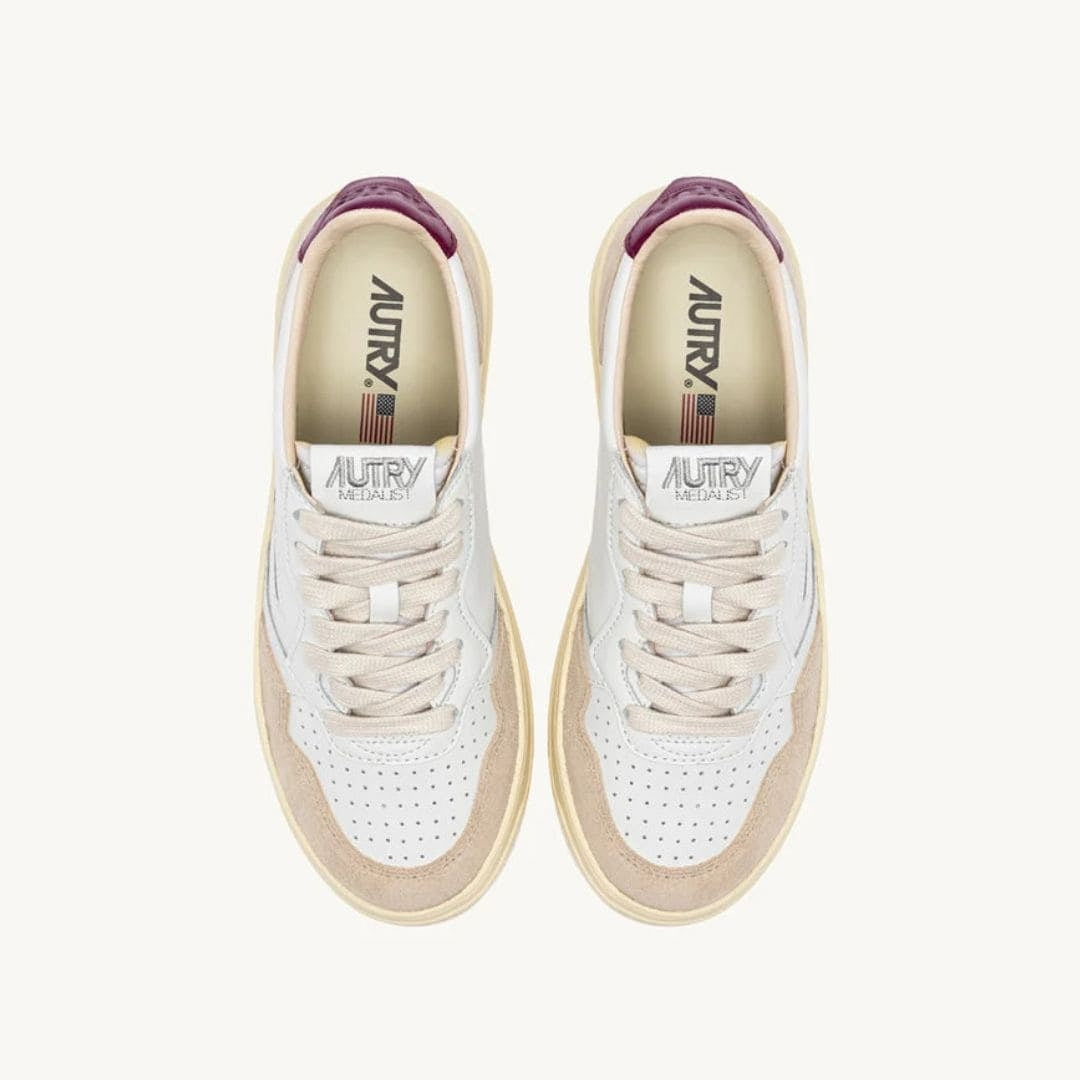 Raspberry Autry Medalist Sneaker