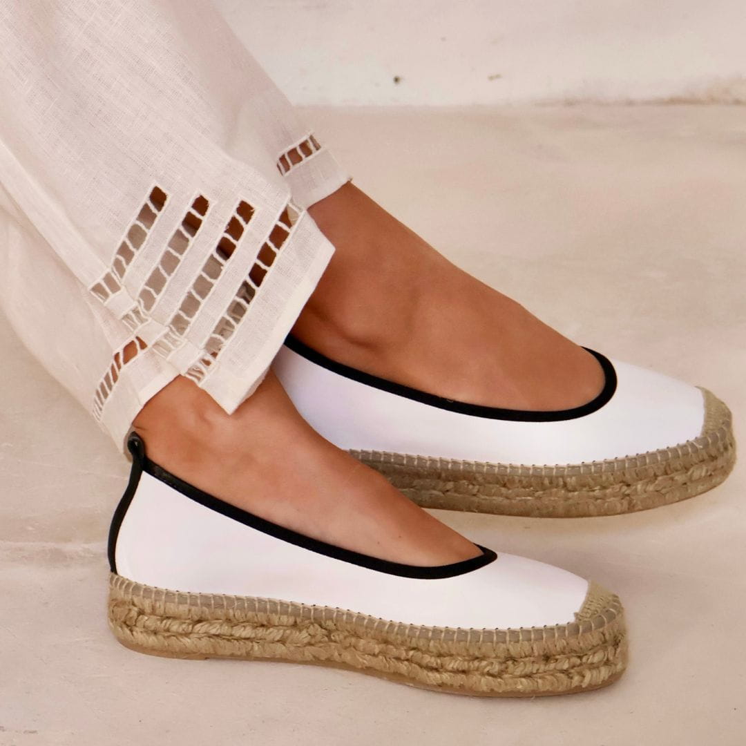 Alpargata Tretze Bailarina Mia blanco