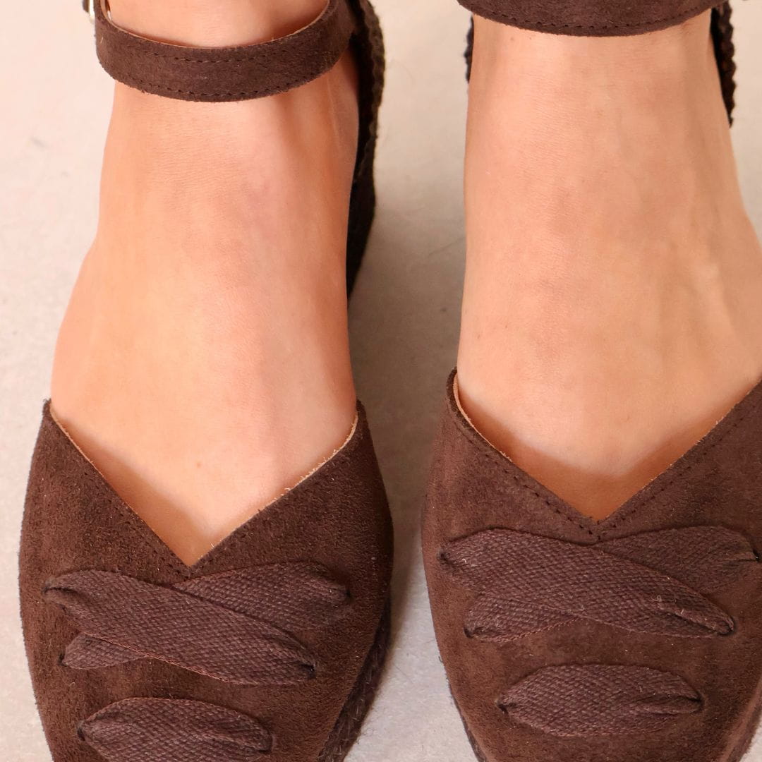 Alpargata Tretze Leti Marrón