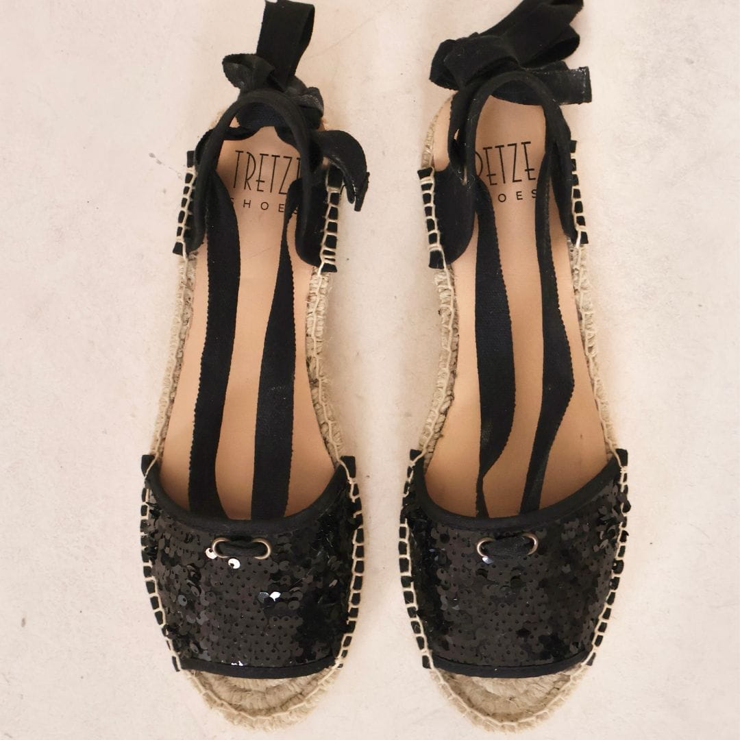 Alpargata Tretze Paula negro