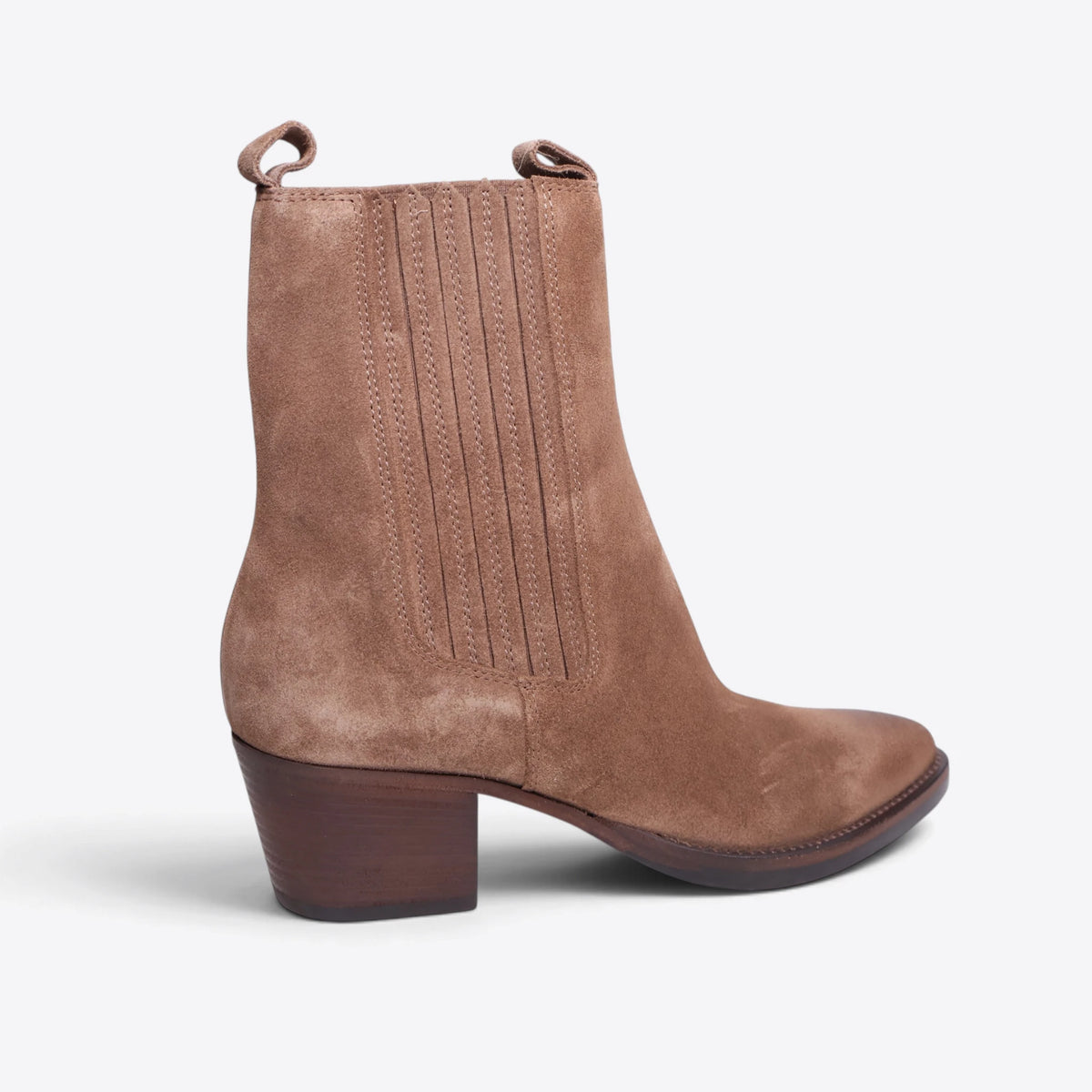 Botín Kennel Marta Suede Tobacco