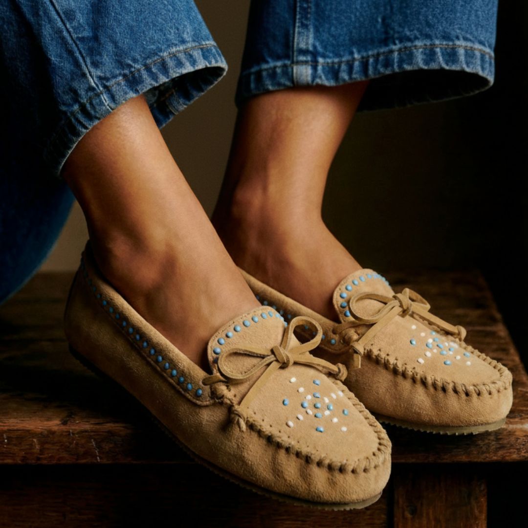 Mocasín De Siena Beige