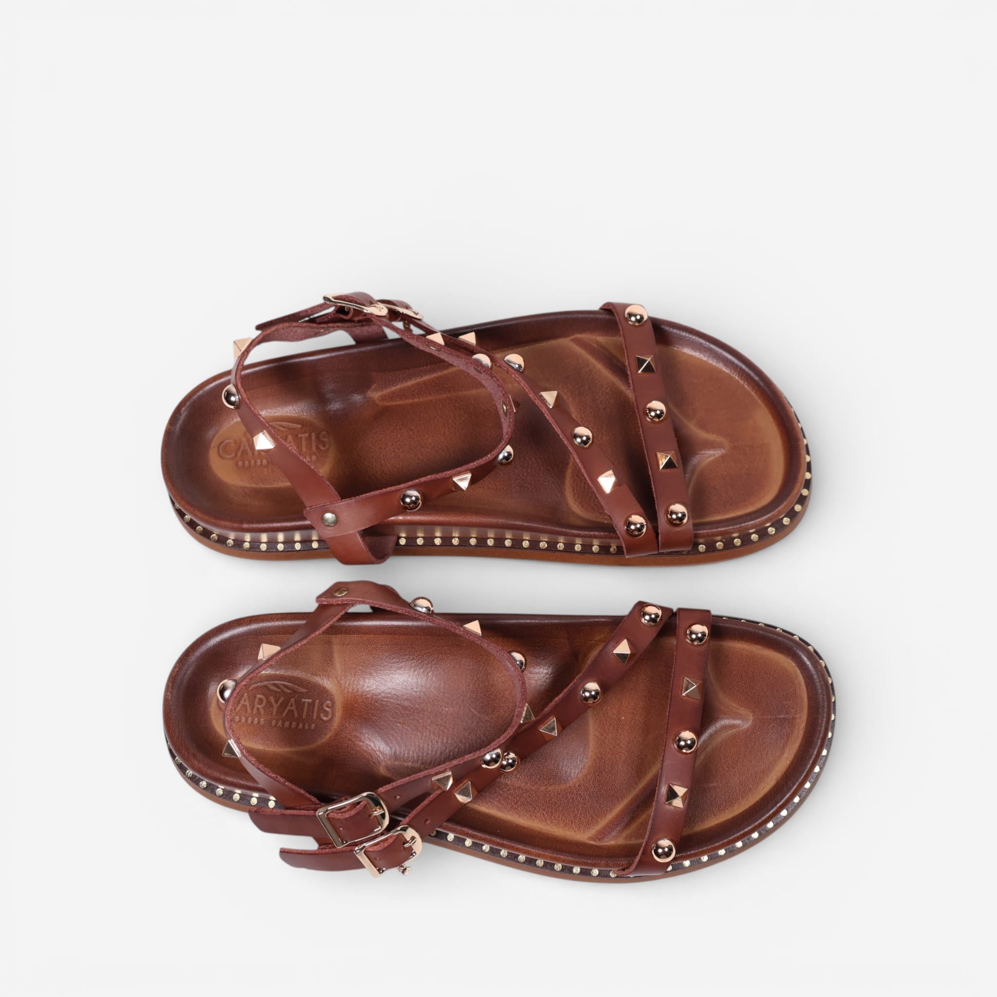 Sandalia Caryatis Froso brown