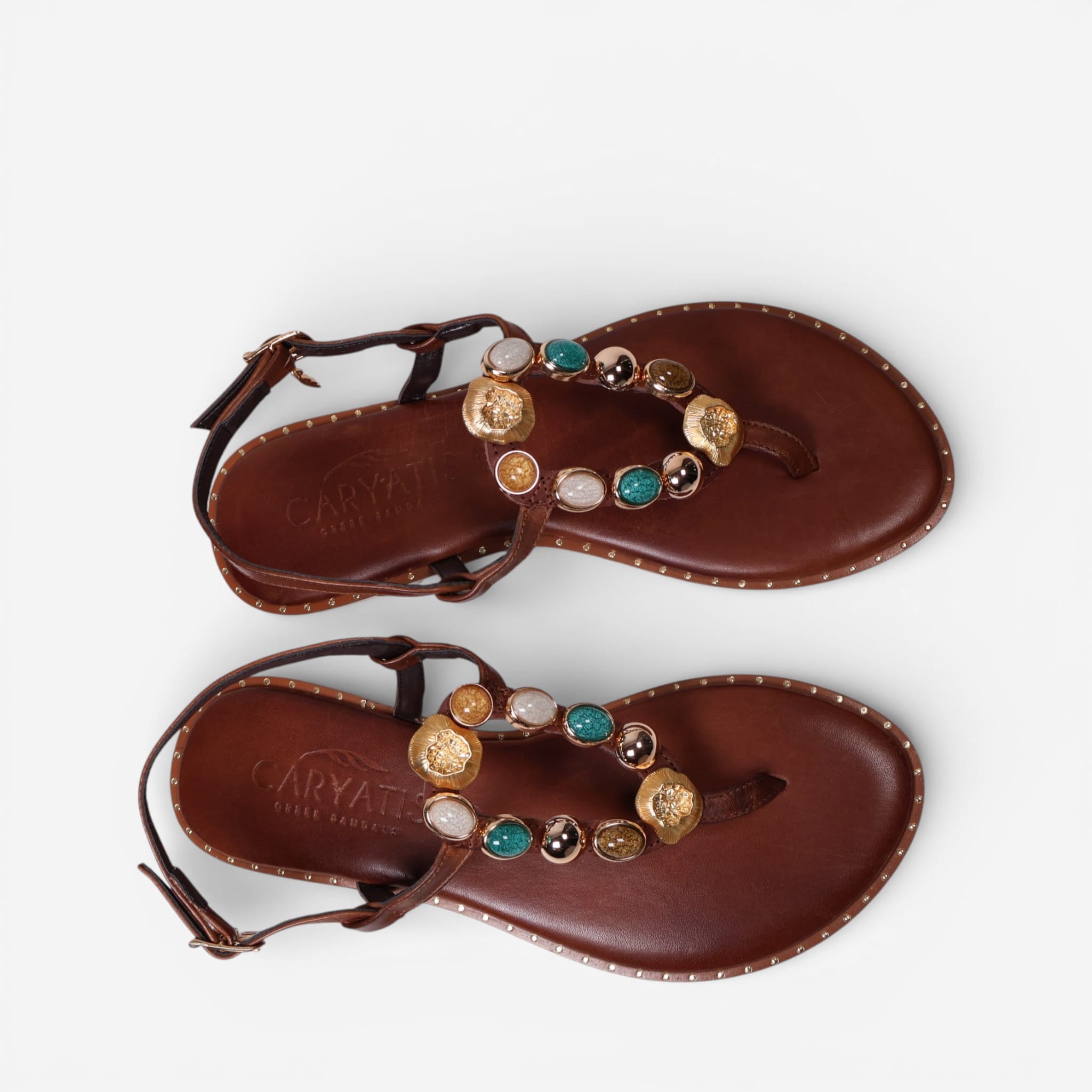 Sandalia Caryatis Zefi brown