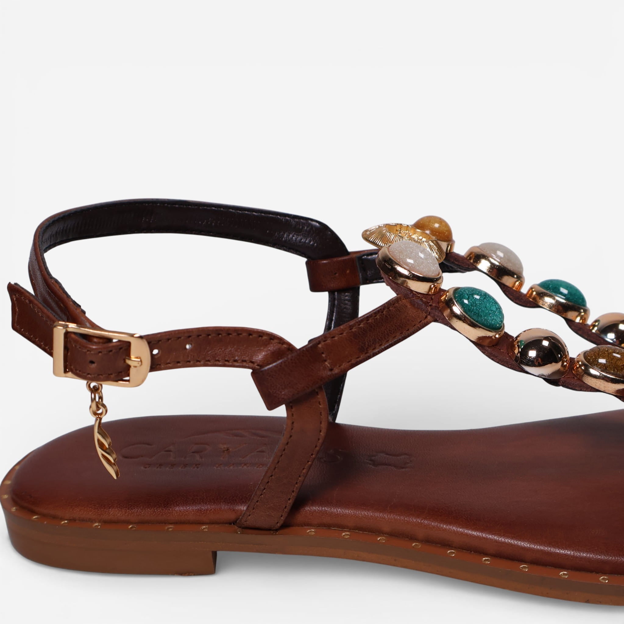 Sandalia Caryatis Zefi brown
