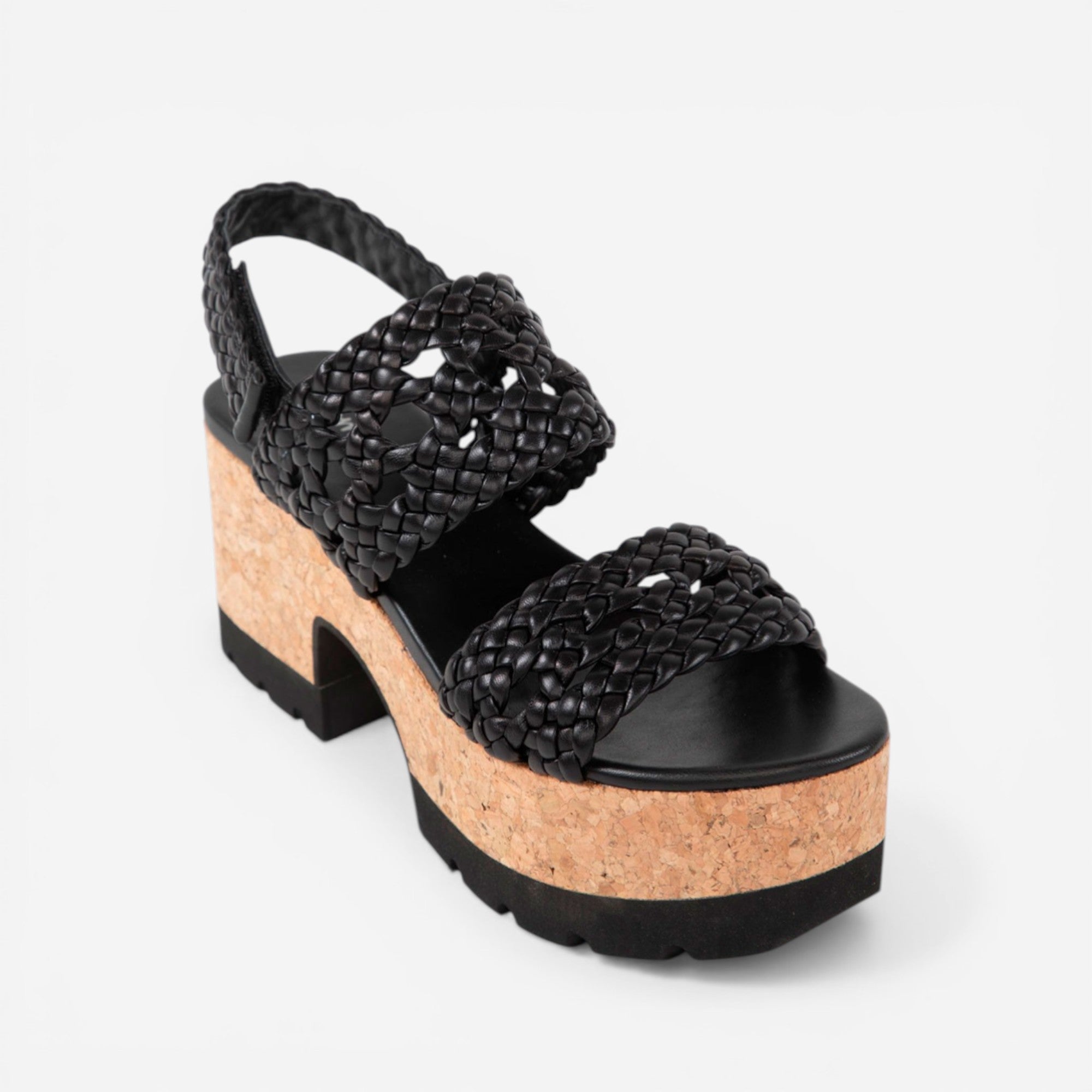 Sandalia Homers Venice Trenza black