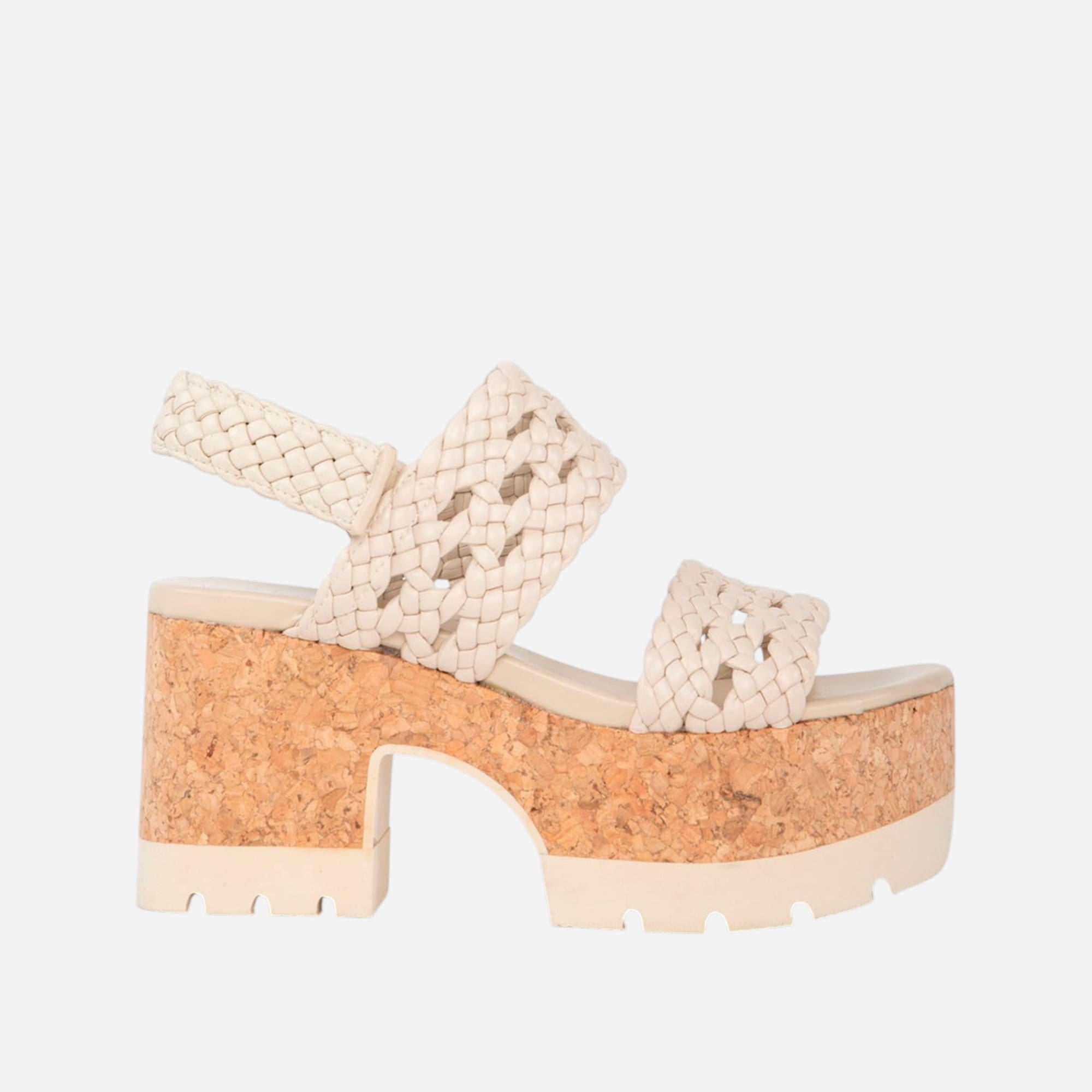 Sandalia Homers Venice Trenza blanca