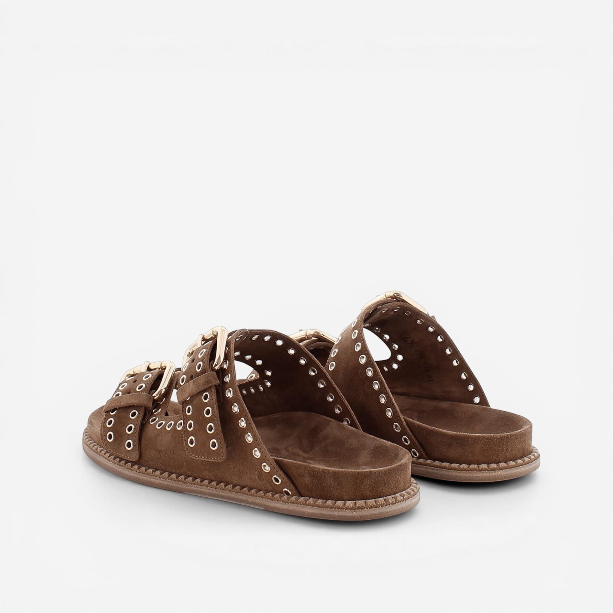 Sandalia Kennel Mimi gold brown