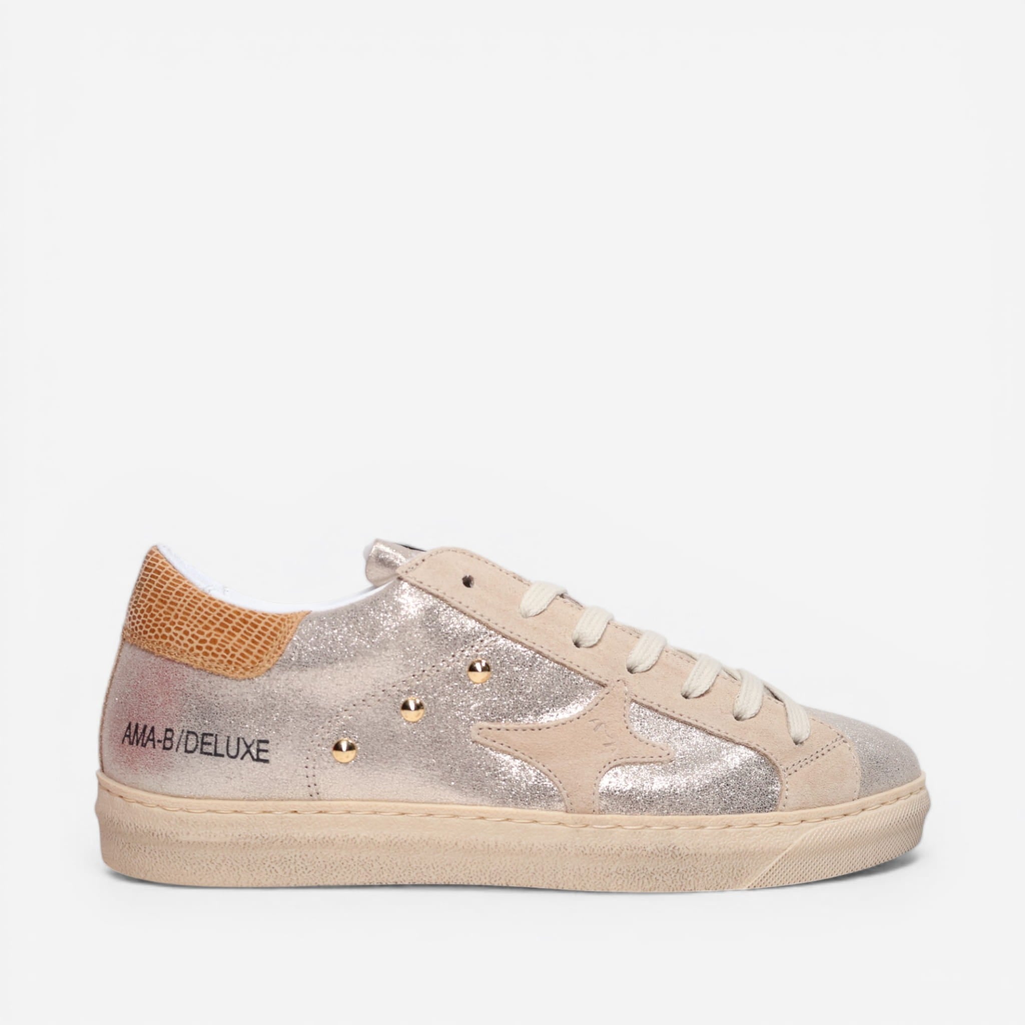 Sneaker Ama Brand beige-metal