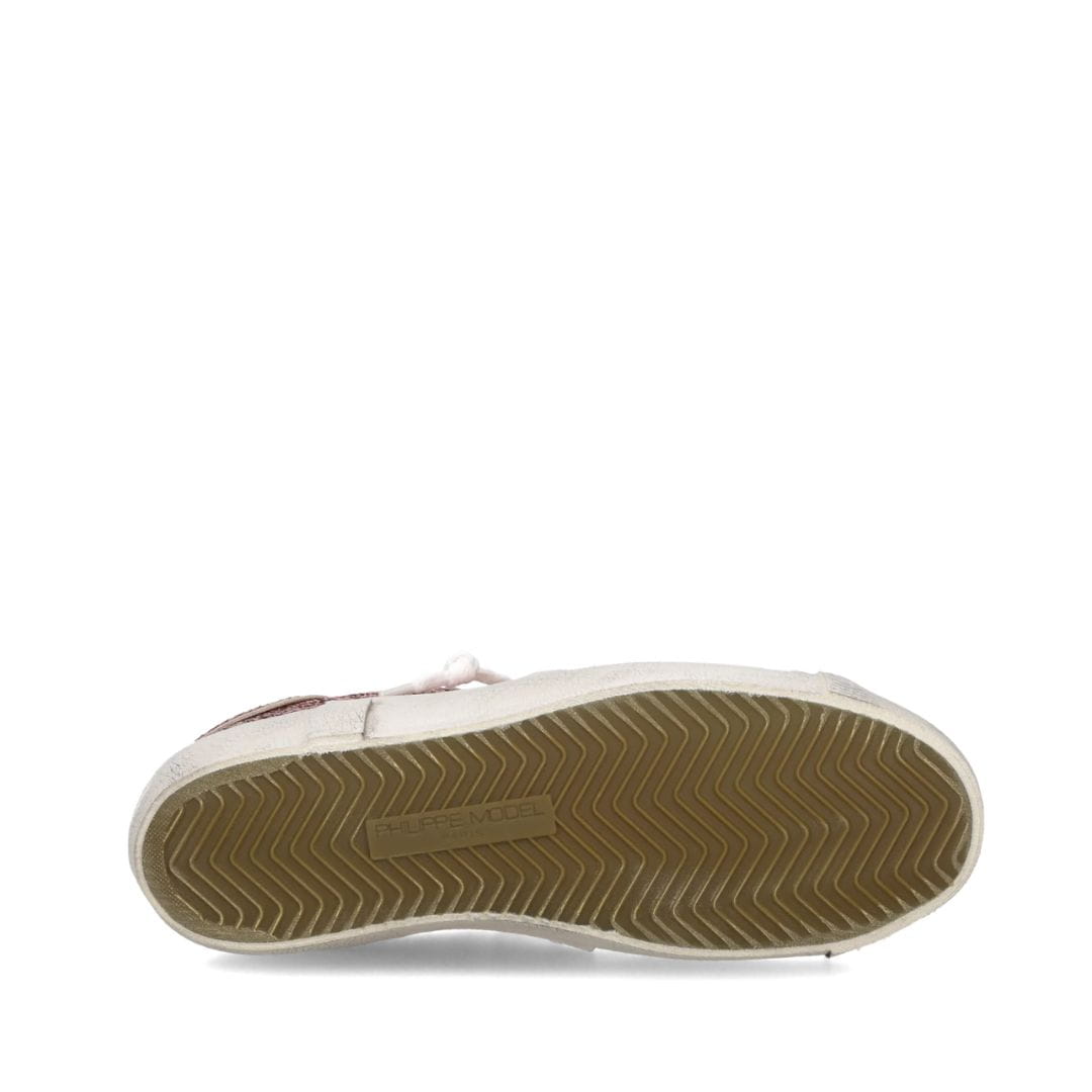 Sneaker Philippe Model PRSX Lentejuelas rosa