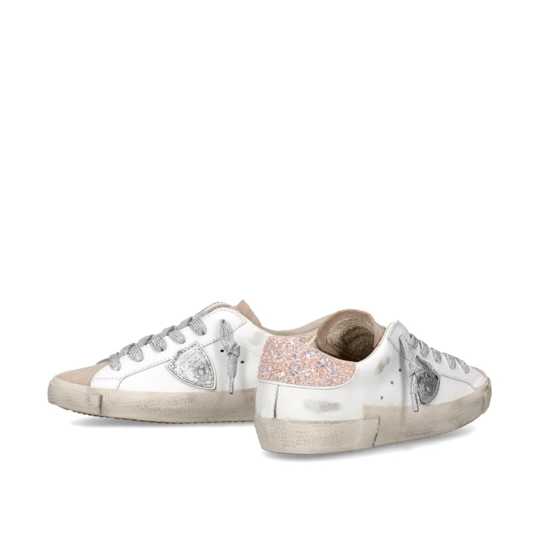 Sneaker Philippe Model PRSX Talonera rosa