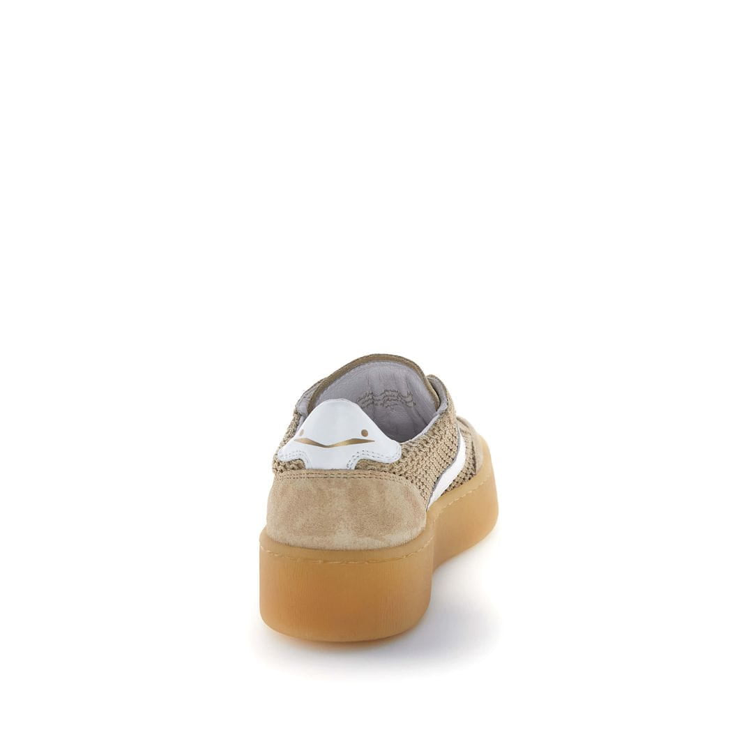 Sneaker Voile Blanche Mind Beige