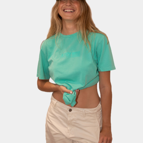 Autry Gold Club unisex T-shirt turquoise