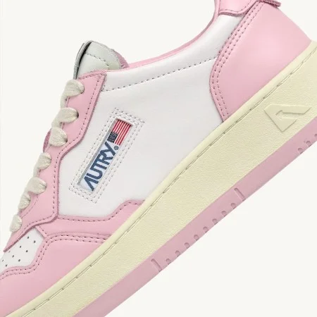 Autry Medalist Pink bicolor sneaker