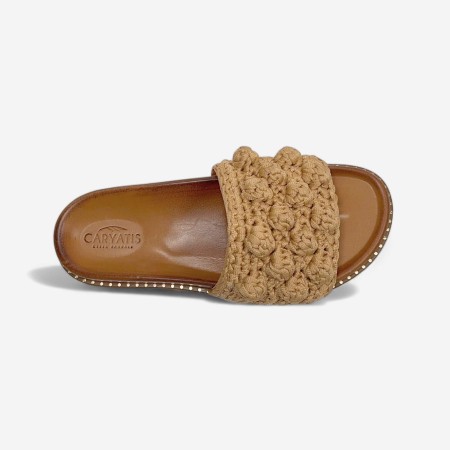 Caryatis Forli Camel sandal