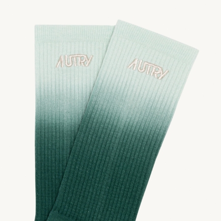 Autry calcetines tie dye green