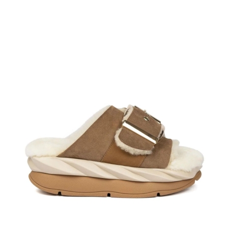 4CCCCEES Mellow Laze Tan sandals