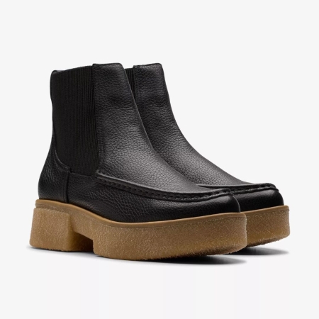 Clarks botín Linoso Top negro