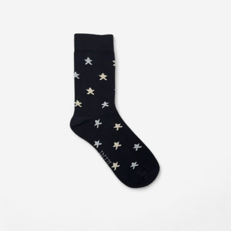 Calcetines Brilli Estrella Negro