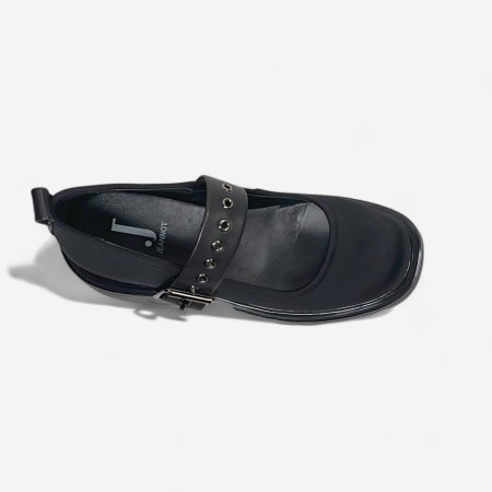 Jeannot Mercedita Nappa Black