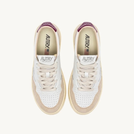 Autry Medalist fucsia sneaker