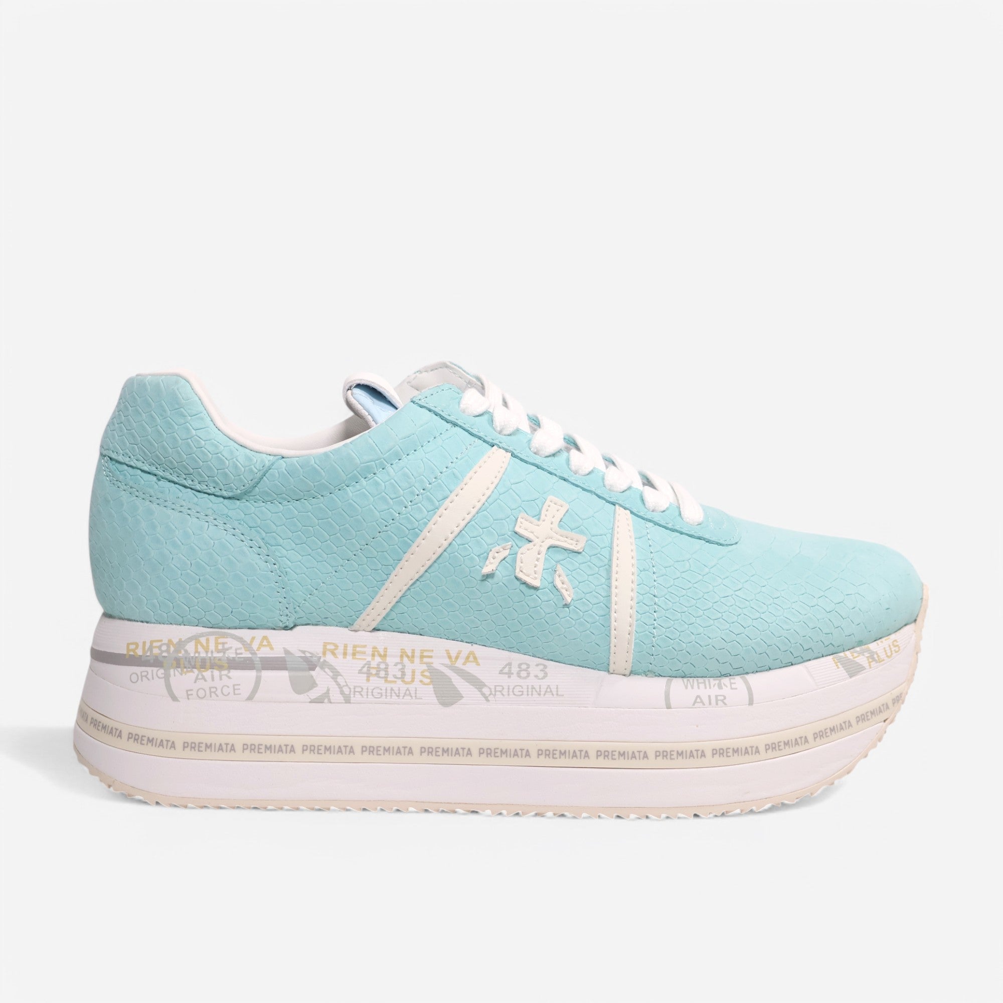 Sneaker Premiata Beth VAR 7371 Turquoise