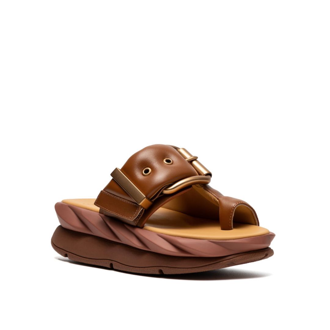 4CCCCEES Mellow Glow Oak sandal