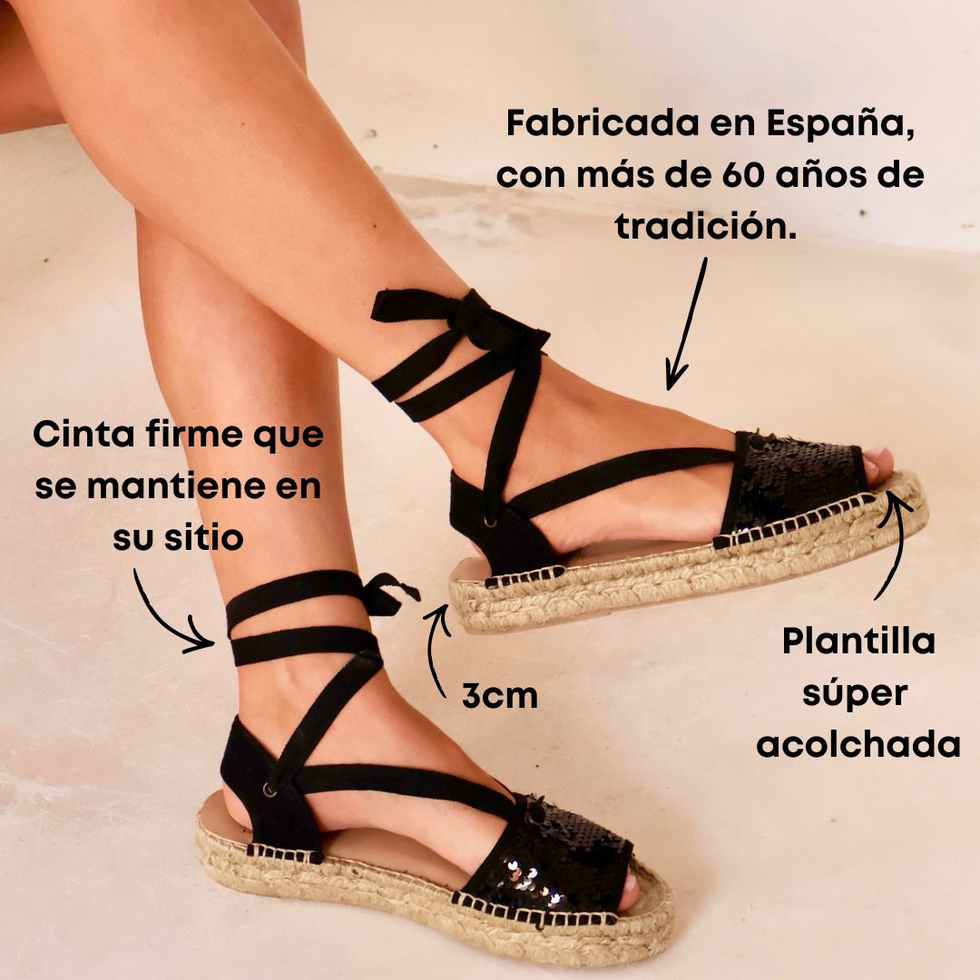 Alpargata Tretze Paula negro