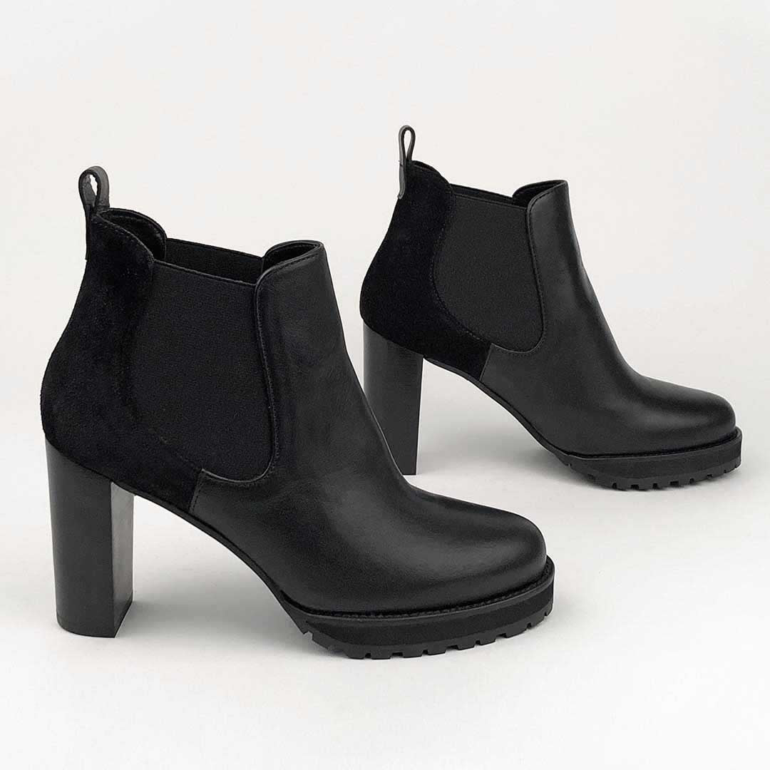 C-Doux Velour Black Boot