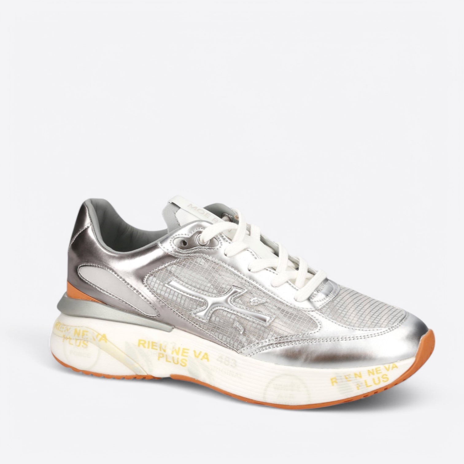 Premiata Moerund VAR 7465 Silver Mesh sneaker
