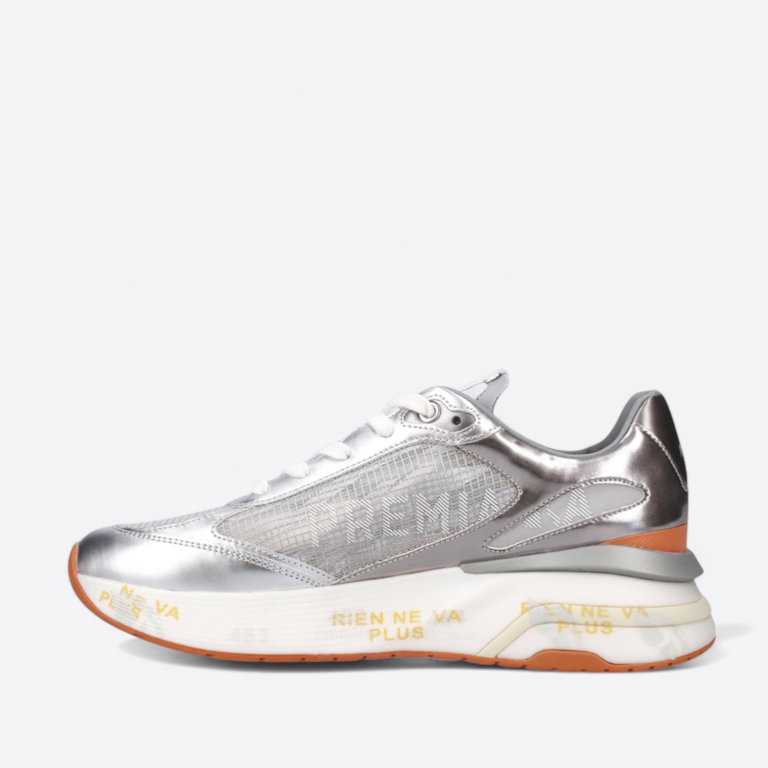Premiata Moerund VAR 7465 Silver Mesh sneaker