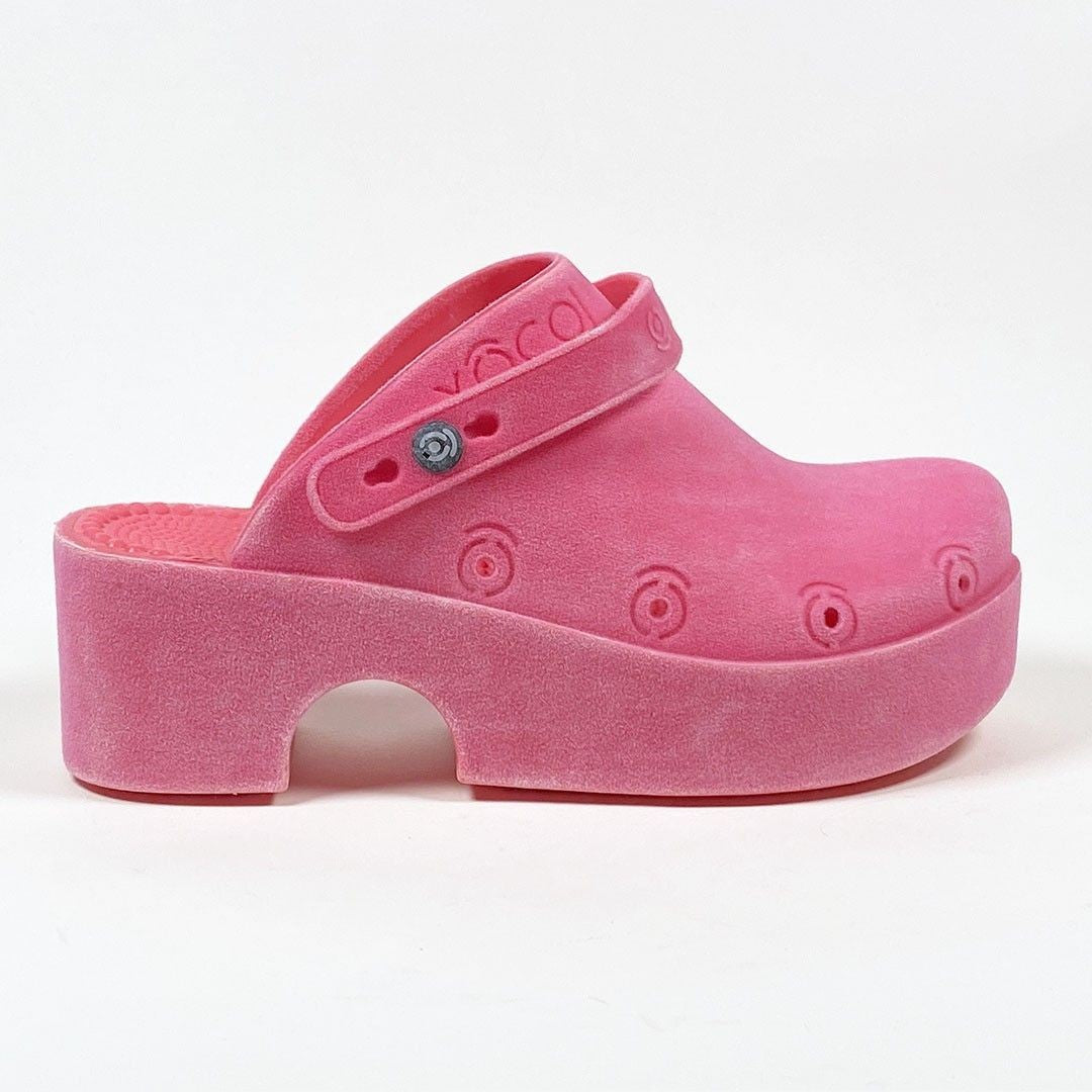 Xocoi Clog Pink Velvet