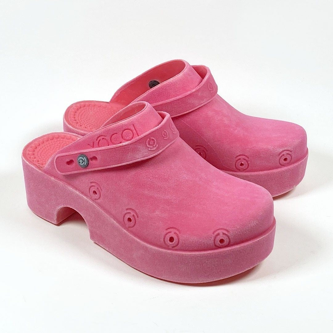 Xocoi Clog Pink Velvet