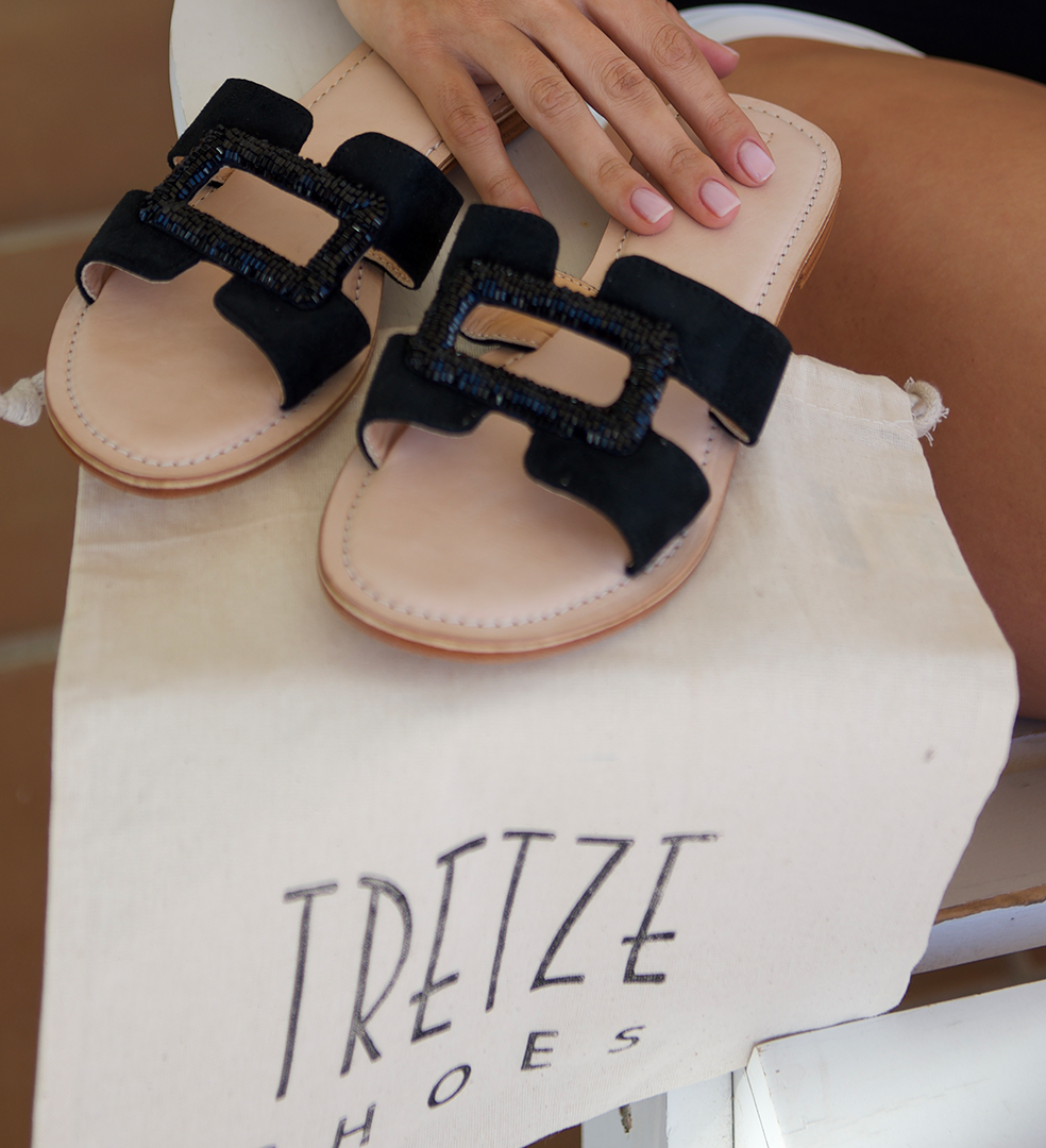 TRETZE Hermy black sandal