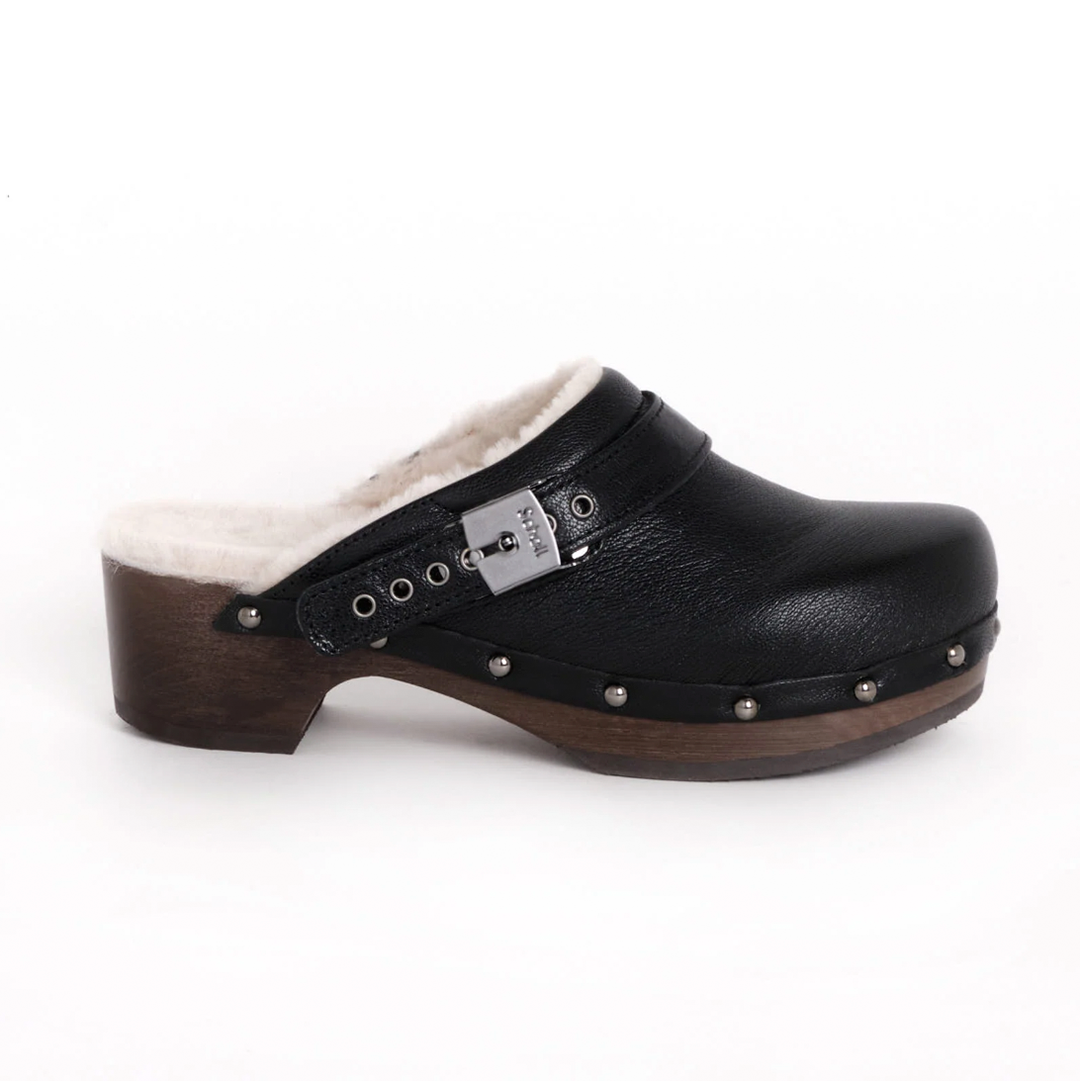 Scholl Pescura Robin black clog