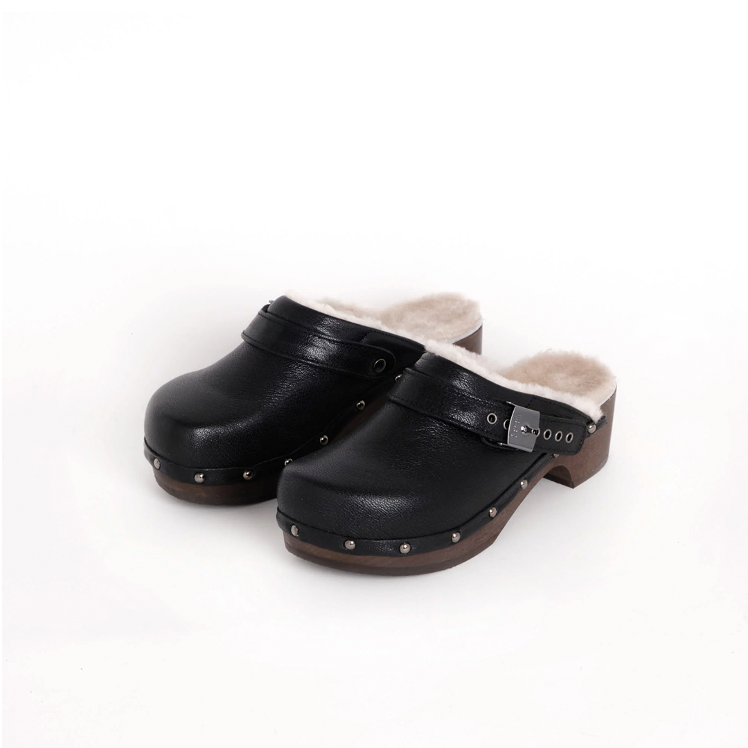 Zueco Scholl Pescura Robin negro