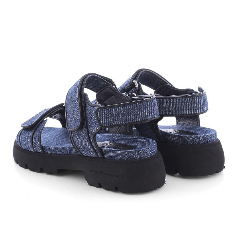 Sandalia Kennel Denim Indigo