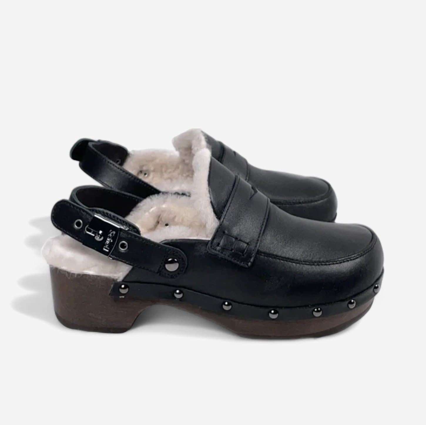 Scholl Penelope black clog