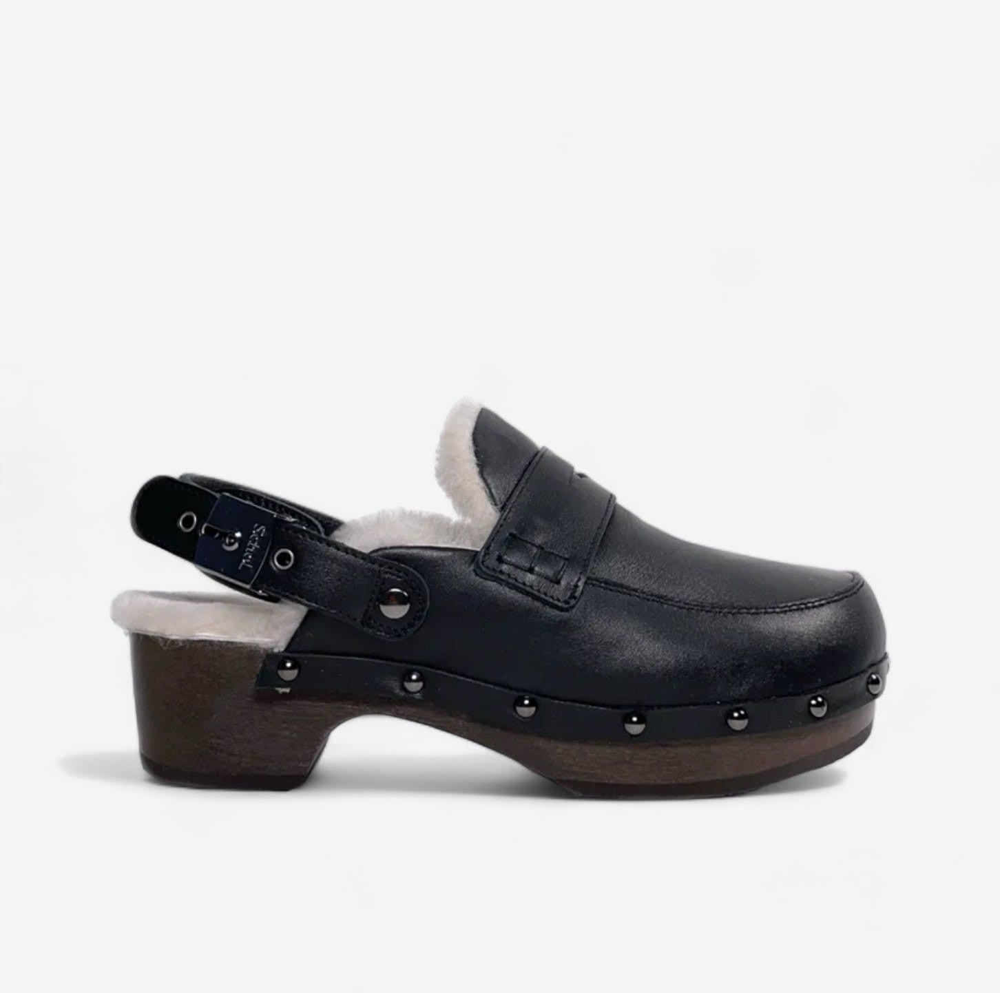 Zueco Scholl Penelope black