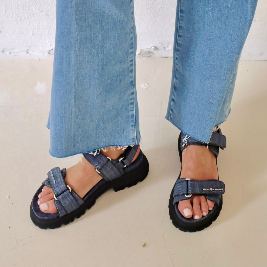 Kennel Denim Indigo Sandal