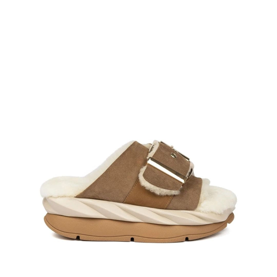 4CCCCEES Mellow Laze Tan Sandal