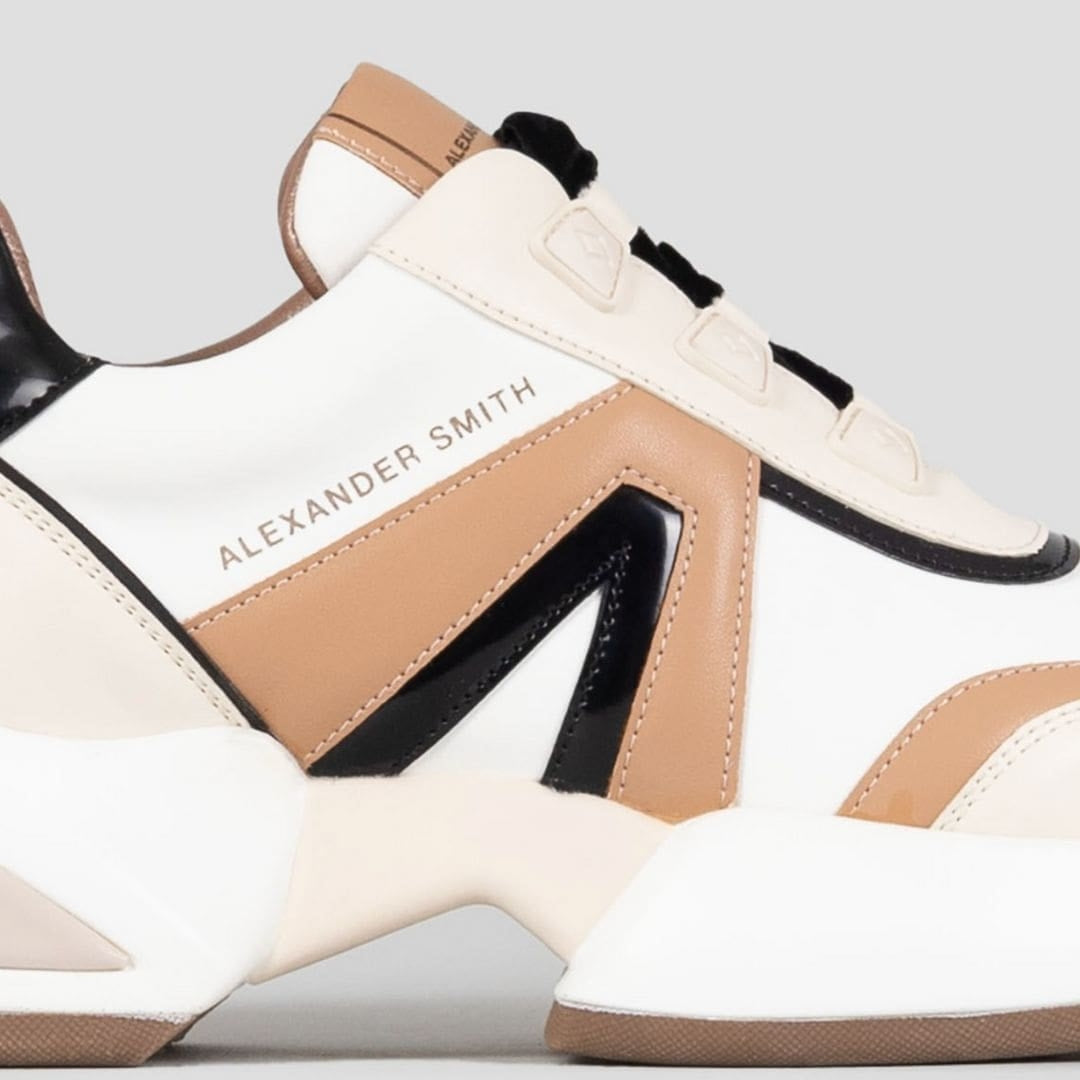 Sneaker Alexander Smith Marble White Camel