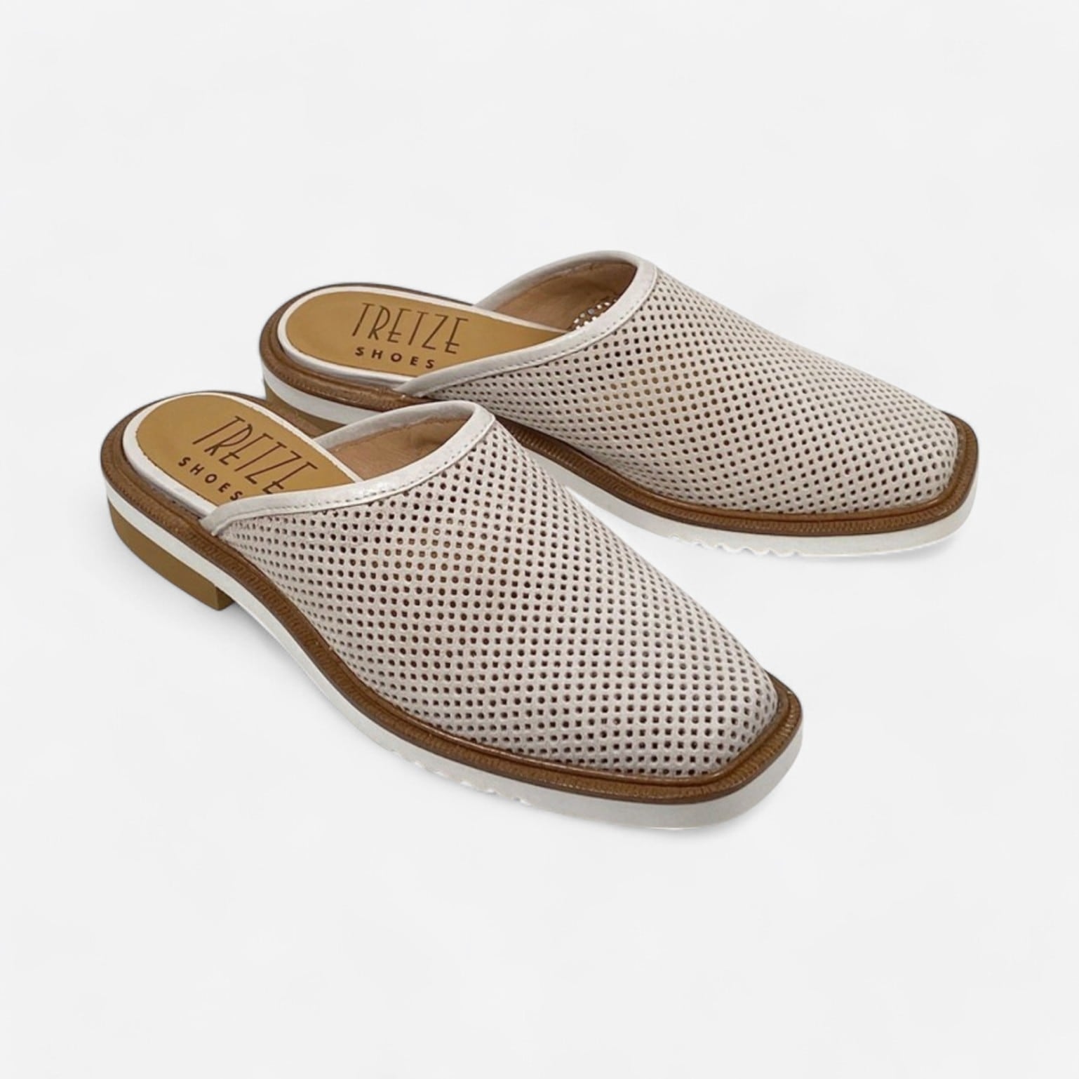 Tretze openwork clog