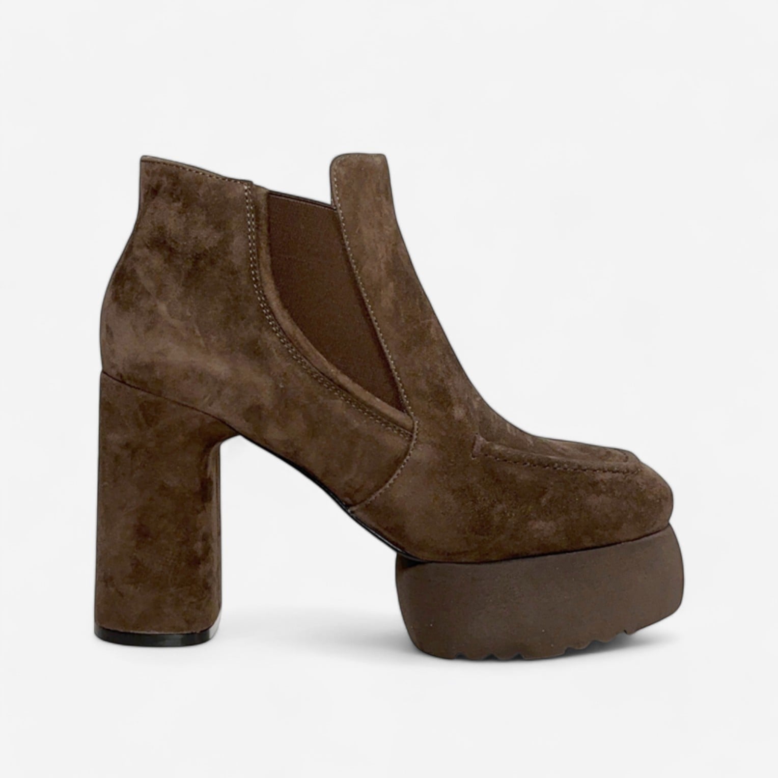 Jeannot brown suede boot