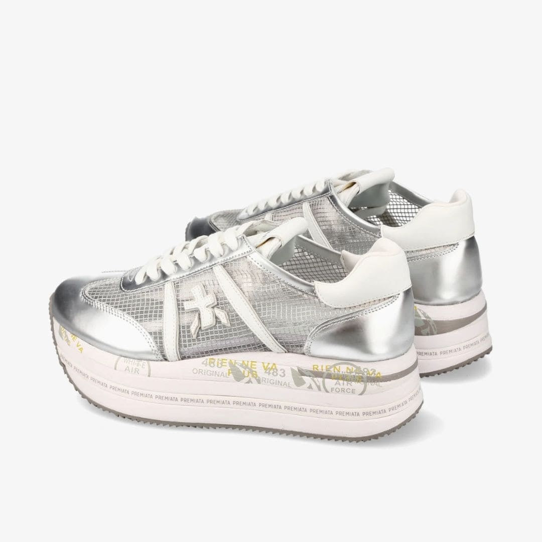 Sneaker Premiata Beth VAR 7373 Plata