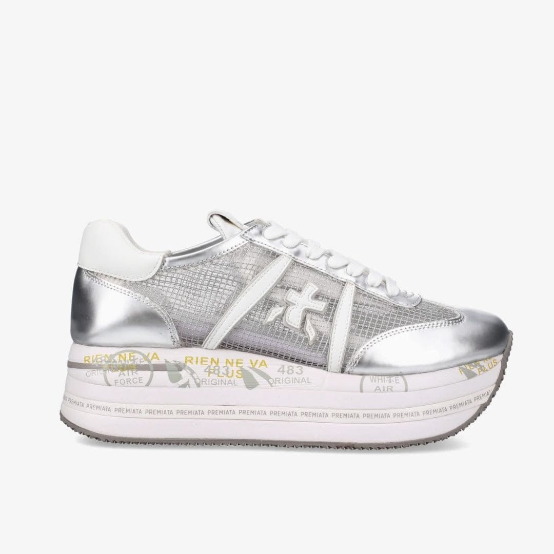 Sneaker Premiata Beth VAR 7373 Plata