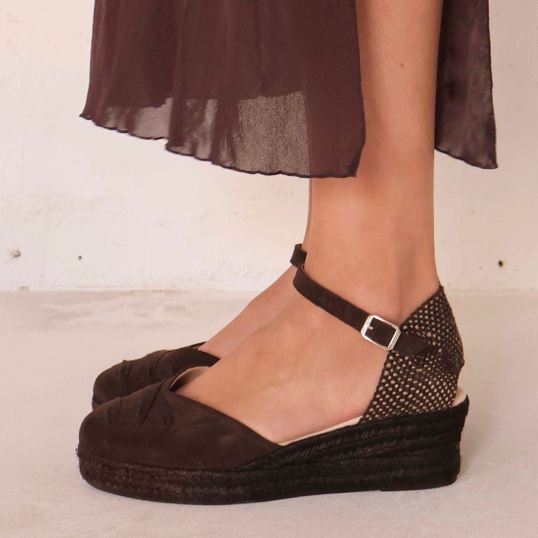 Alpargata Tretze Leti Marrón