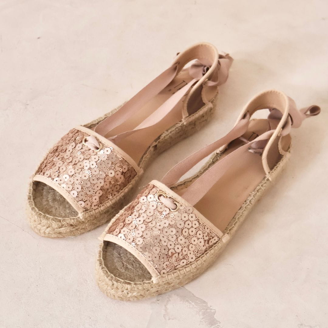 Alpargata Tretze Paula champagne