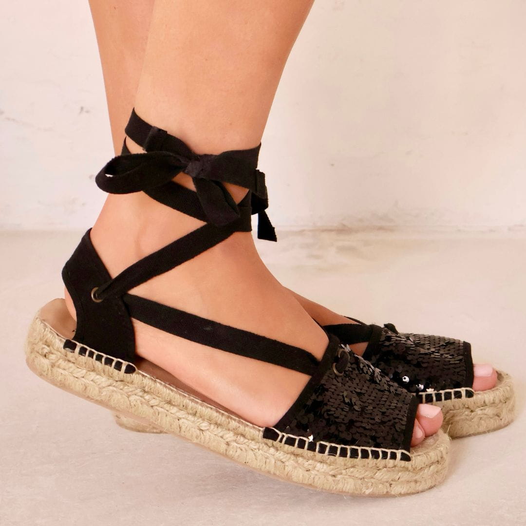 Alpargata Tretze Paula negro